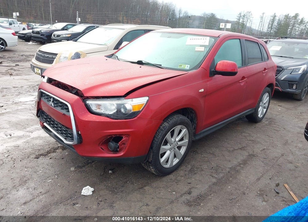 2014 MITSUBISHI OUTLANDER SPORT ES VIN: 4A4AR3AU7EE005812