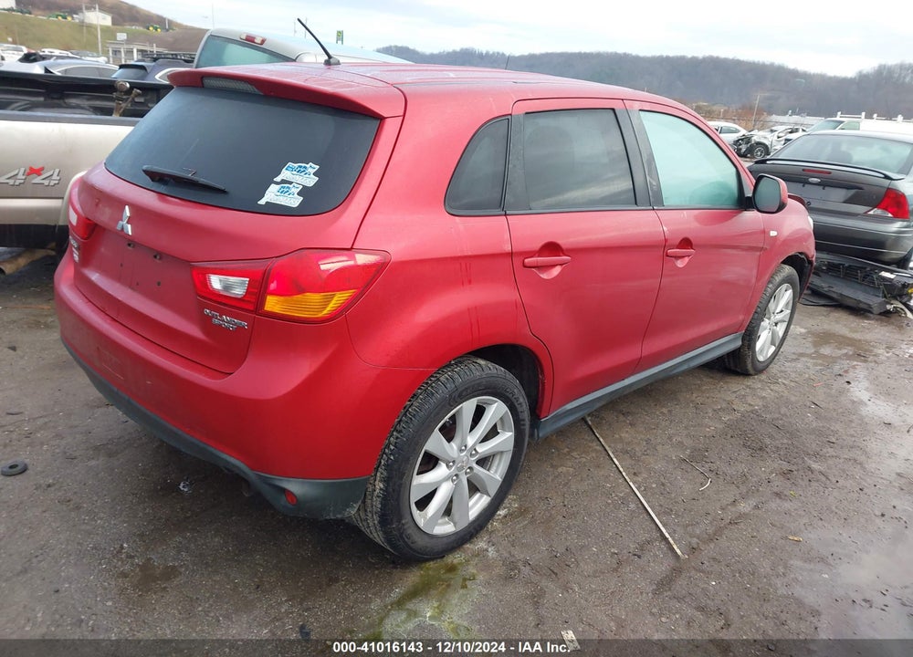 2014 MITSUBISHI OUTLANDER SPORT ES VIN: 4A4AR3AU7EE005812