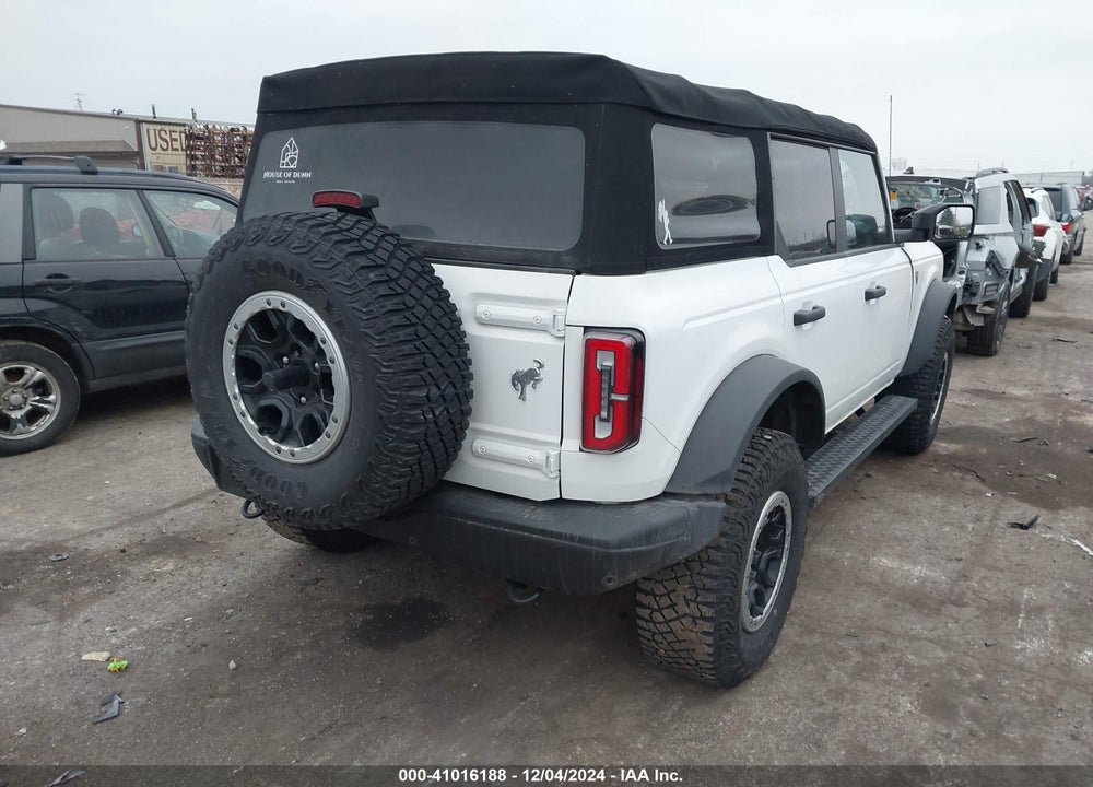2022 FORD BRONCO BADLANDS VIN: 1FMEE5DH3NLB86834