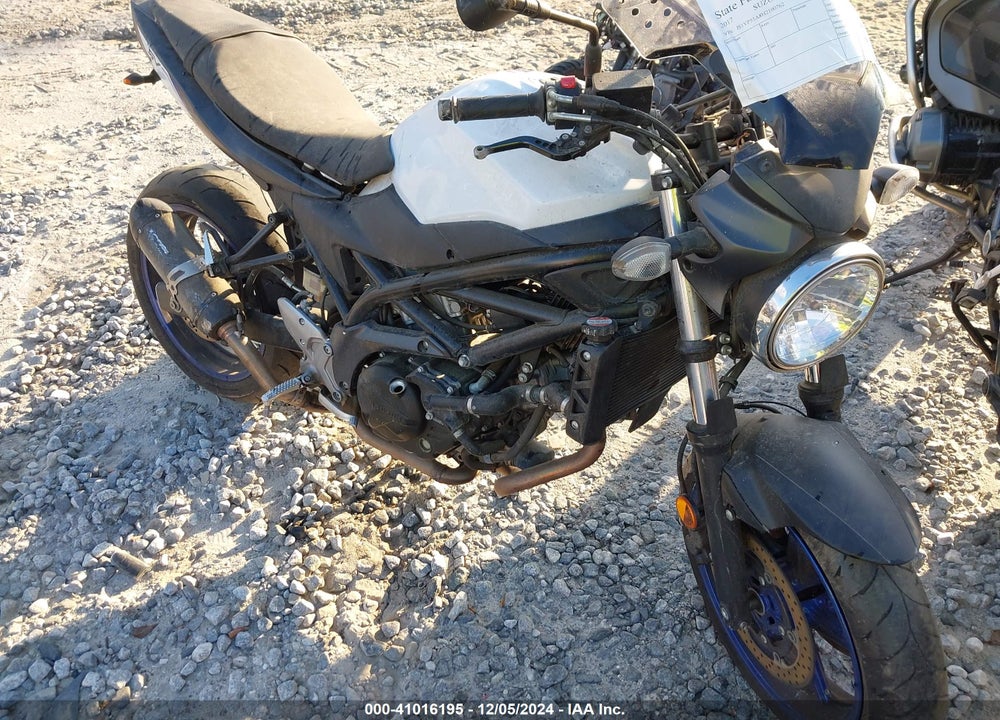 2017 SUZUKI SV650 VIN: JS1VP55A8H2100762