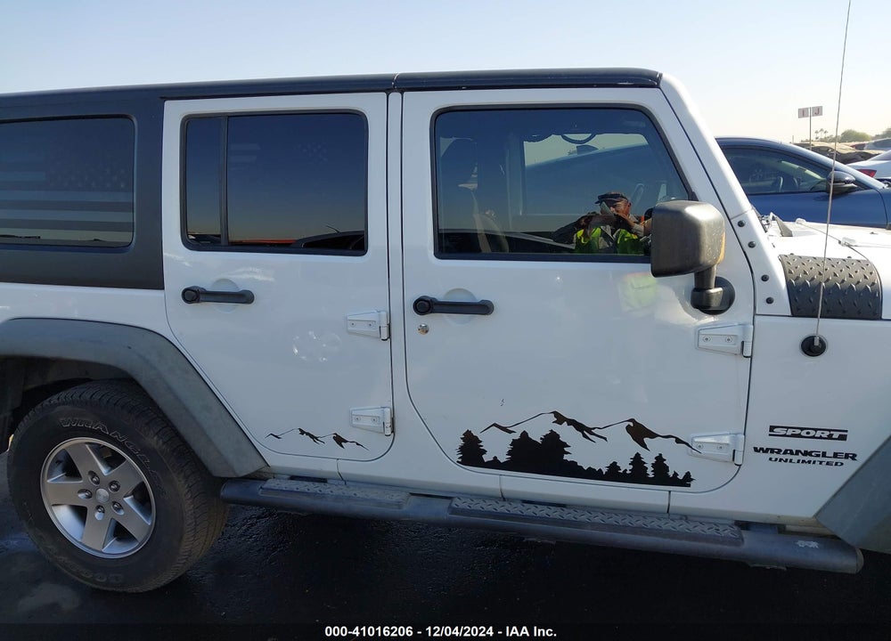 2011 JEEP WRANGLER UNLIMITED SPORT VIN: 1J4HA3H18BL589891