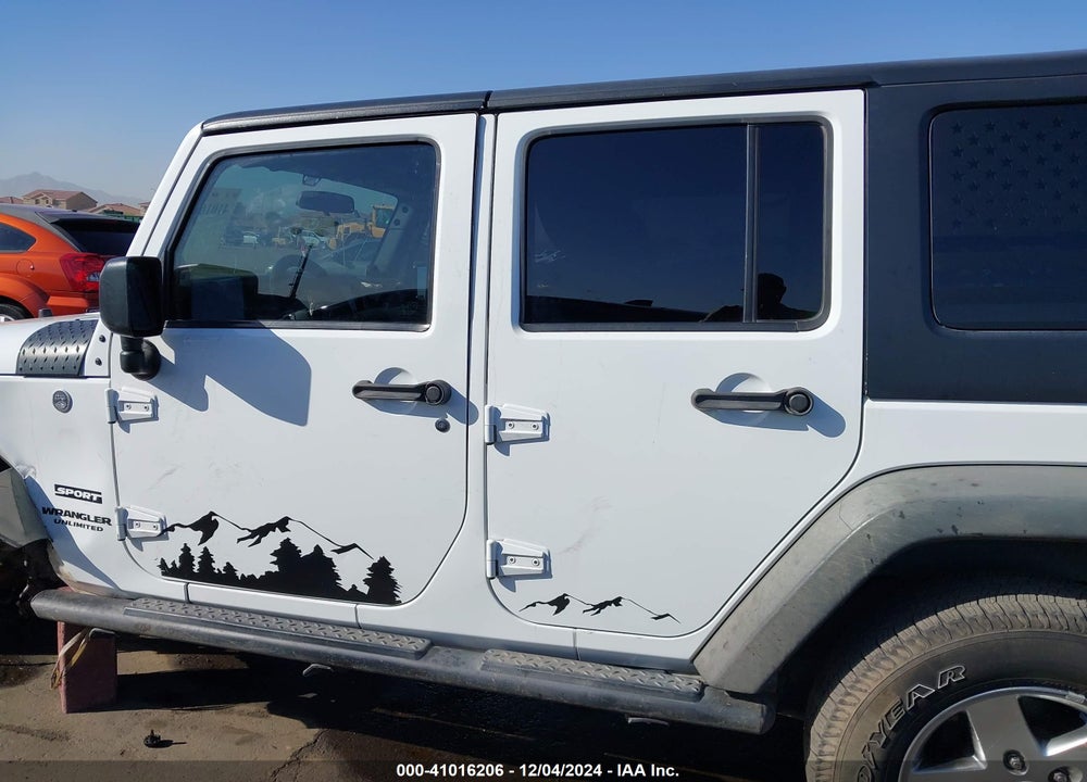 2011 JEEP WRANGLER UNLIMITED SPORT VIN: 1J4HA3H18BL589891
