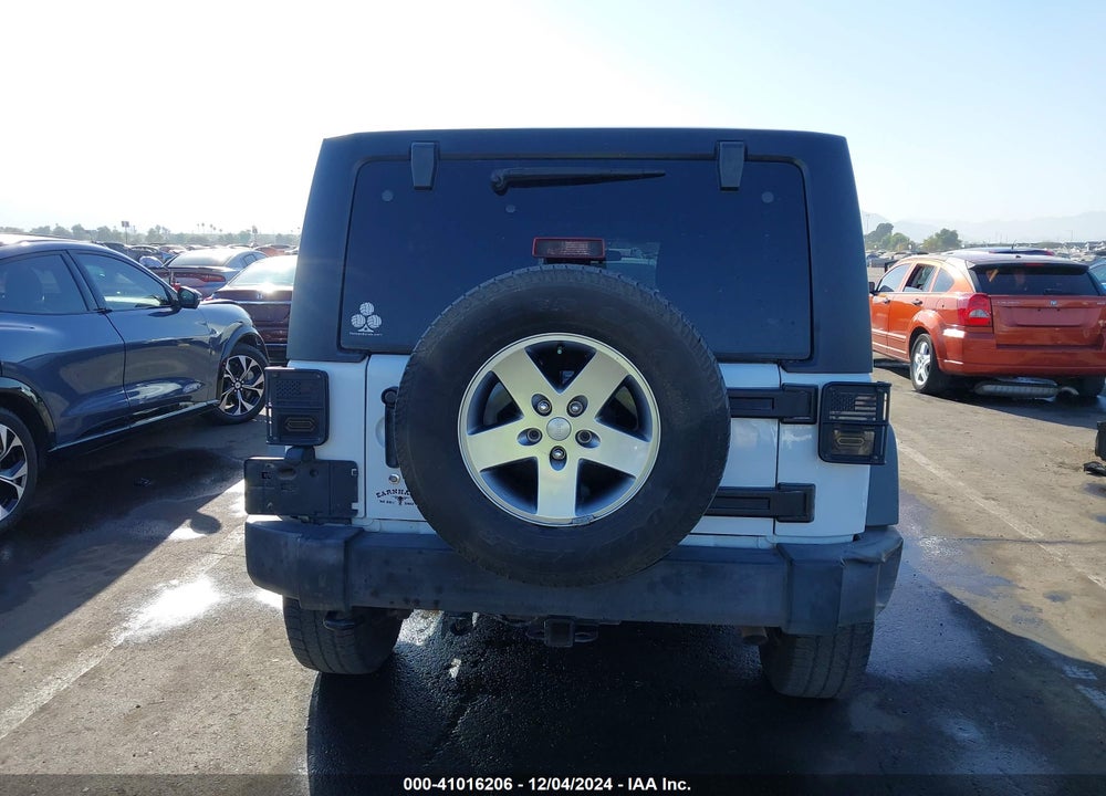2011 JEEP WRANGLER UNLIMITED SPORT VIN: 1J4HA3H18BL589891