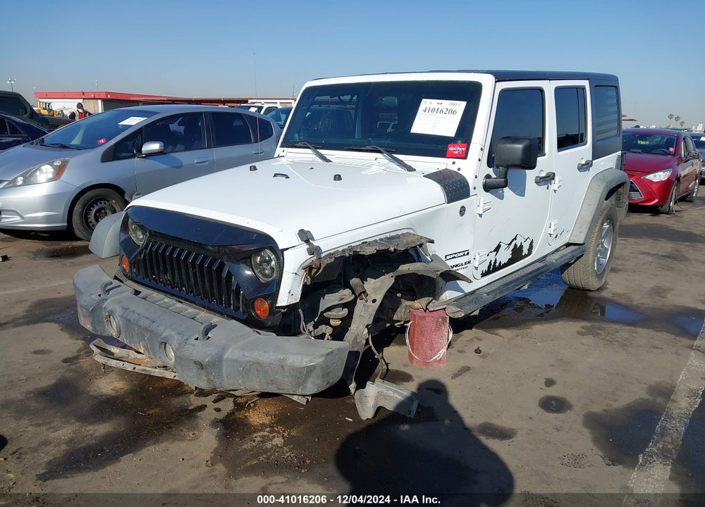 2011 JEEP WRANGLER UNLIMITED SPORT VIN: 1J4HA3H18BL589891