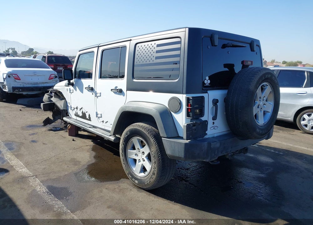 2011 JEEP WRANGLER UNLIMITED SPORT VIN: 1J4HA3H18BL589891