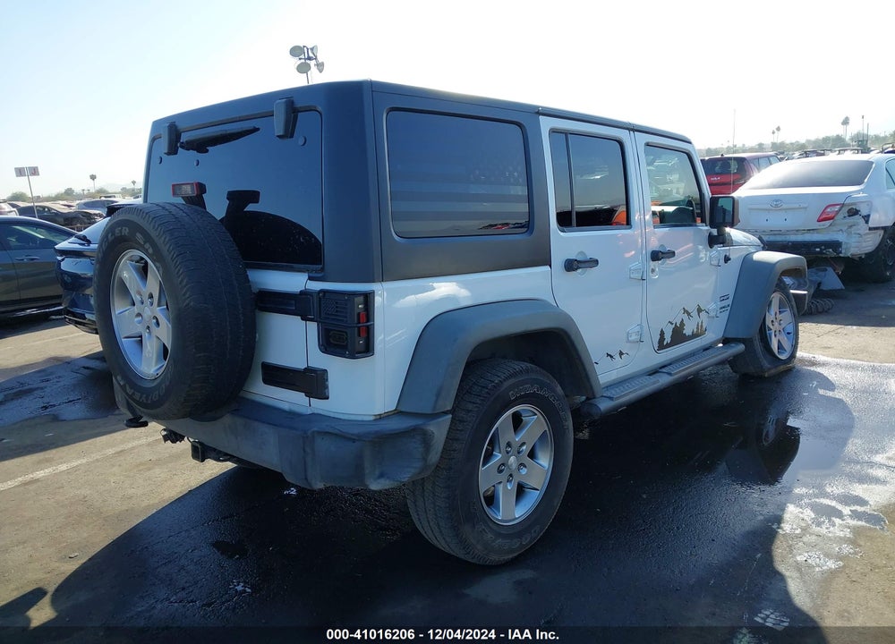 2011 JEEP WRANGLER UNLIMITED SPORT VIN: 1J4HA3H18BL589891