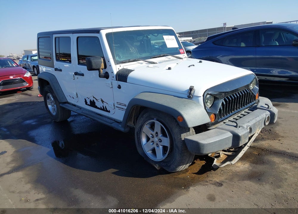 2011 JEEP WRANGLER UNLIMITED SPORT VIN: 1J4HA3H18BL589891