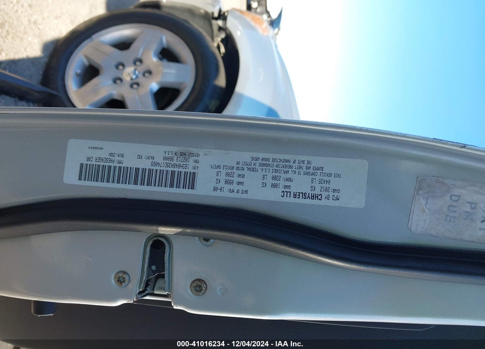 2009 DODGE CALIBER SXT VIN: 1B3HB48A39D174069