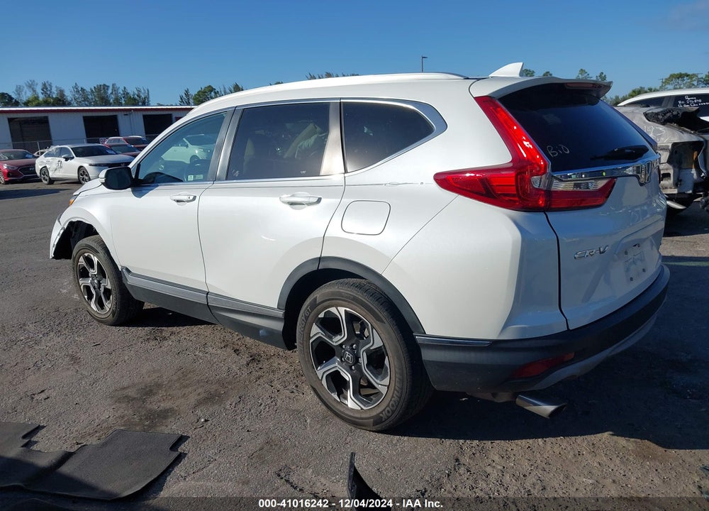 2019 HONDA CR-V TOURING VIN: 7FARW1H93KE016376