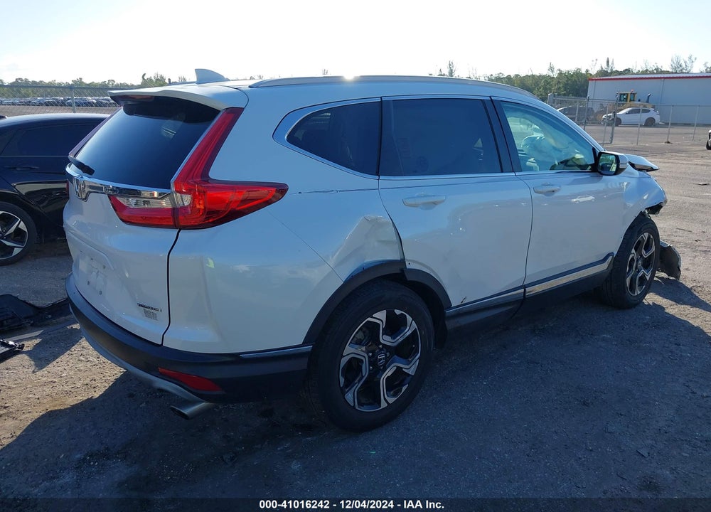 2019 HONDA CR-V TOURING VIN: 7FARW1H93KE016376