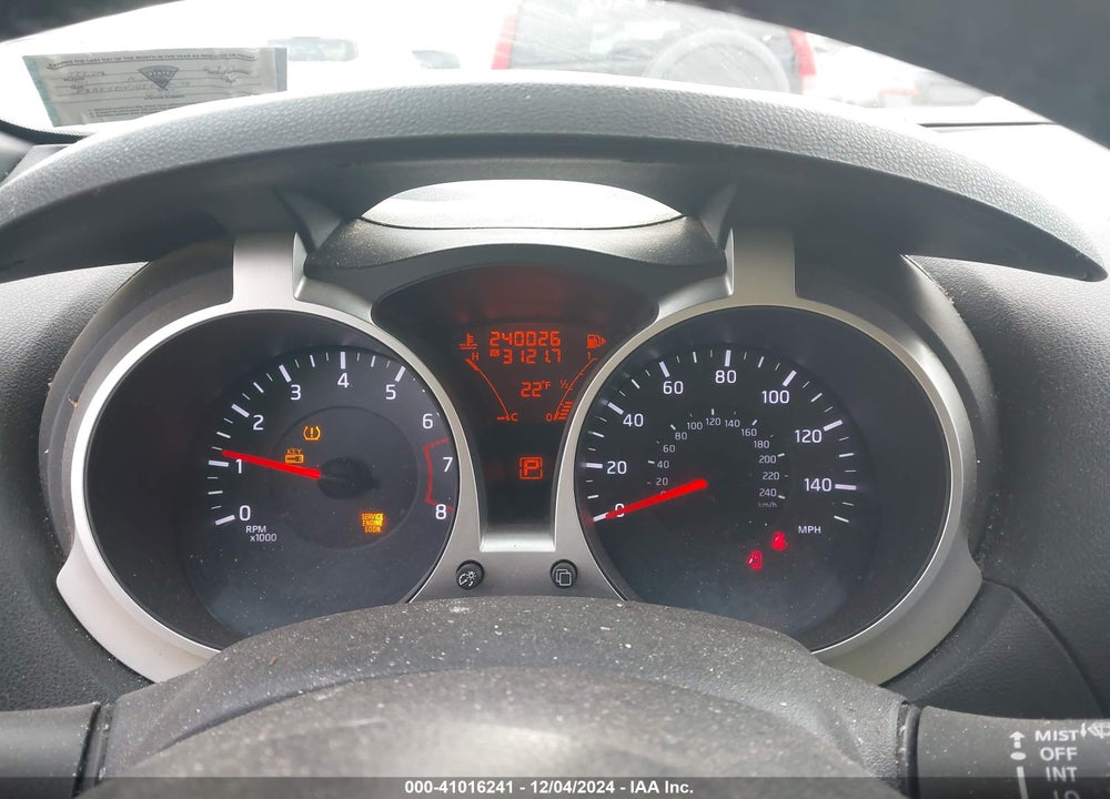 2011 NISSAN JUKE SL VIN: JN8AF5MV1BT024478