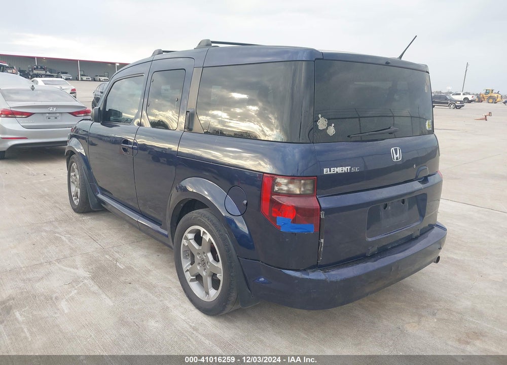 2008 HONDA ELEMENT SC VIN: 5J6YH18958L006725