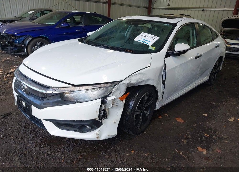 2016 HONDA CIVIC TOURING VIN: 2HGFC1F91GH638441