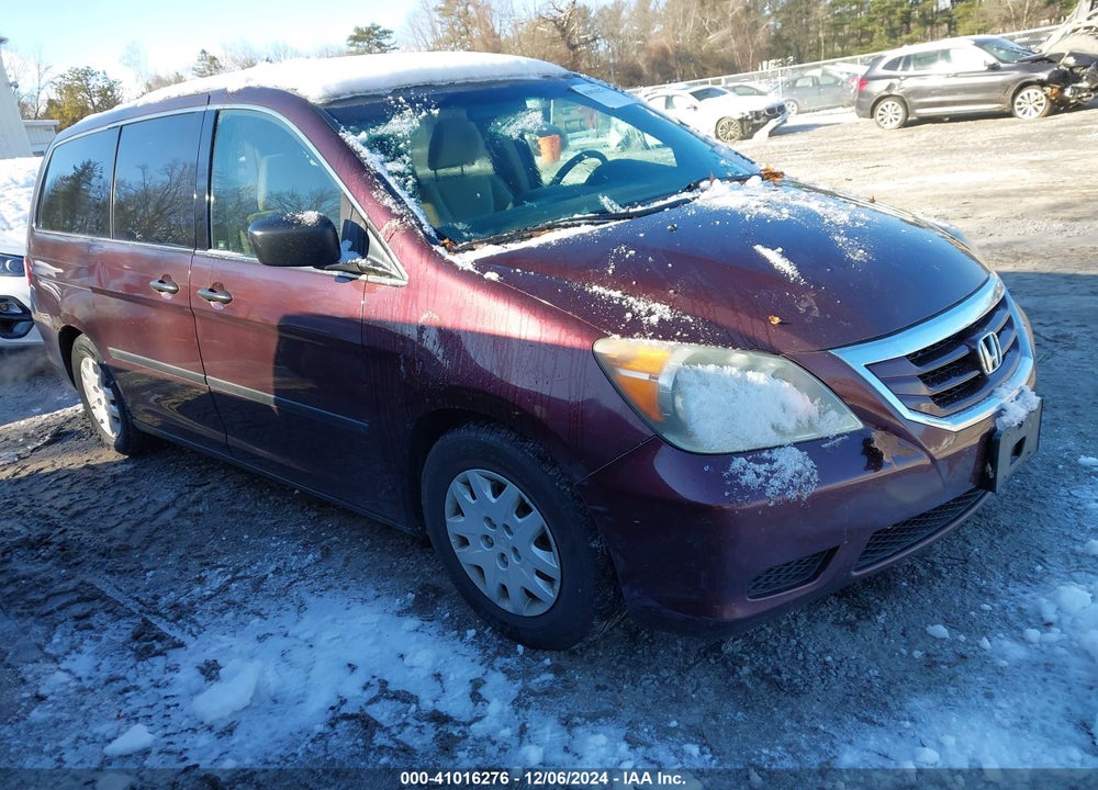 2008 HONDA ODYSSEY LX VIN: 5FNRL38258B115678