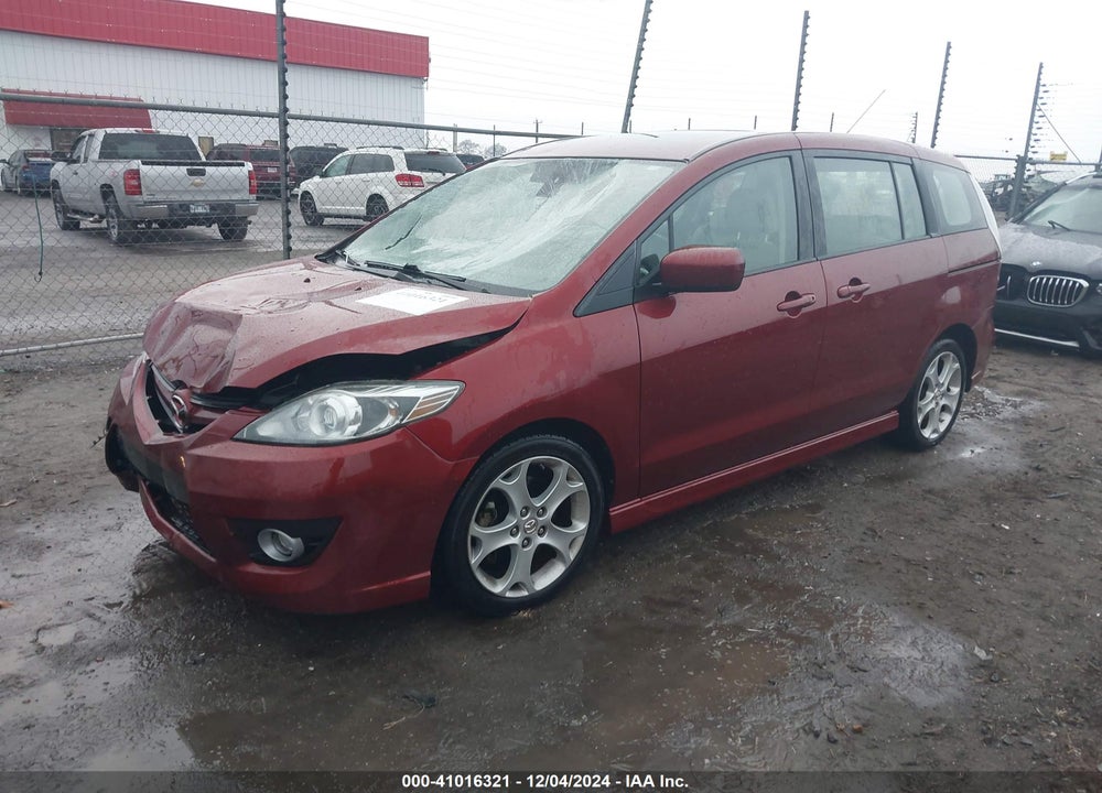 2010 MAZDA 5 GRAND TOURING VIN: JM1CR2W36A0380009