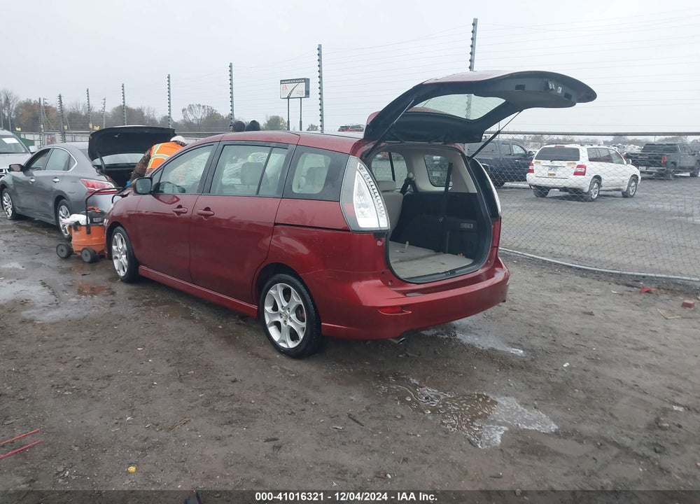 2010 MAZDA 5 GRAND TOURING VIN: JM1CR2W36A0380009