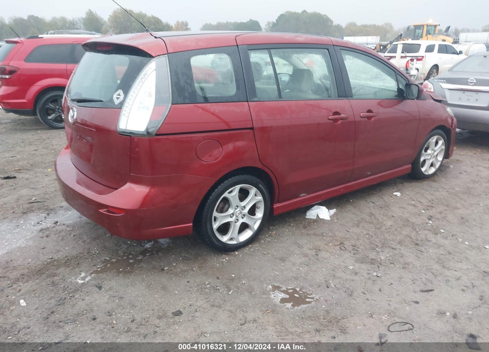 2010 MAZDA 5 GRAND TOURING VIN: JM1CR2W36A0380009