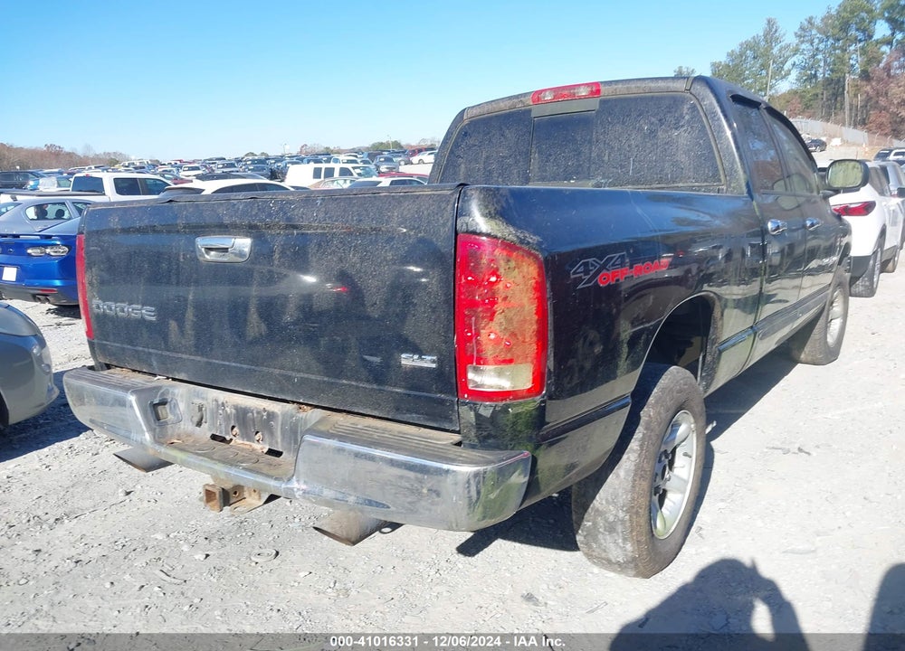 2004 DODGE RAM 1500 SLT/LARAMIE VIN: 1D7HU18D14S636625