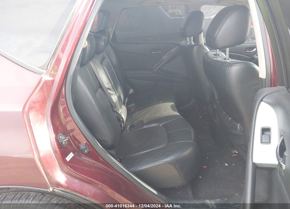 2009 NISSAN MURANO SL VIN: JN8AZ18W99W147831