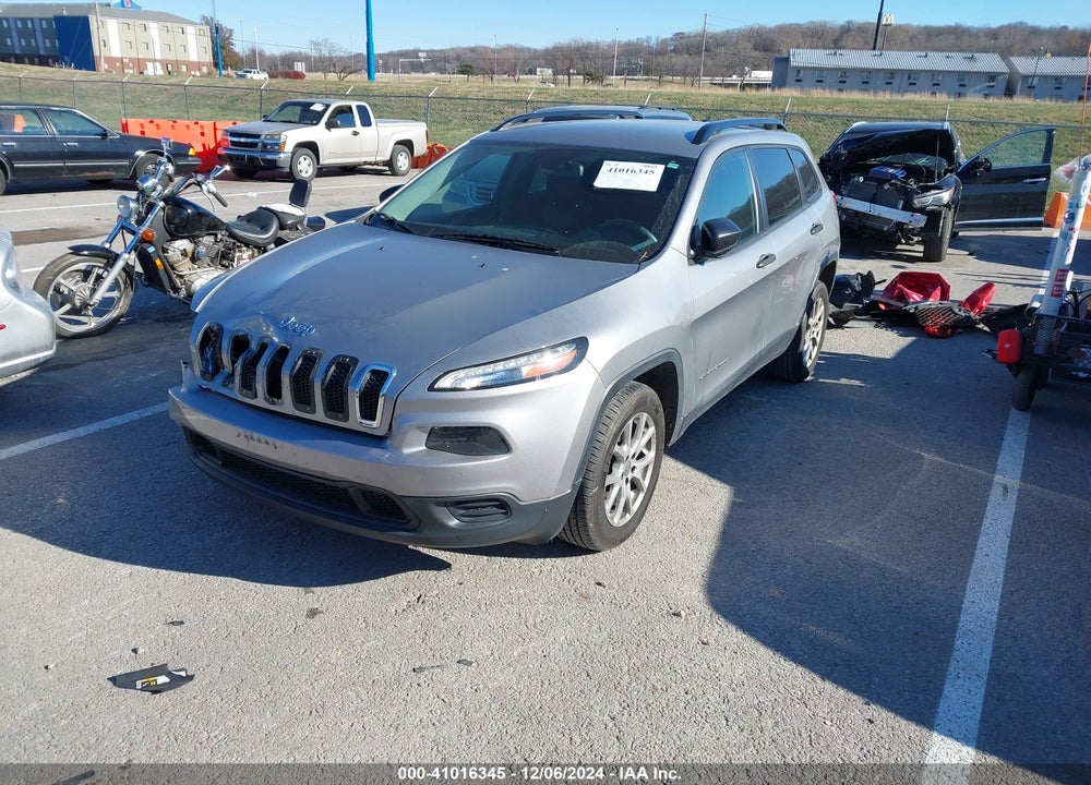 2016 JEEP CHEROKEE SPORT VIN: 1C4PJLAB1GW264896
