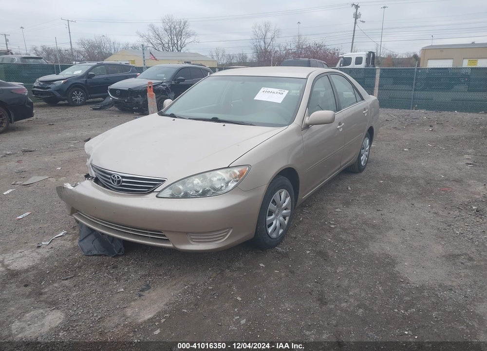 2005 TOYOTA CAMRY LE VIN: 4T1BE32K05U624323