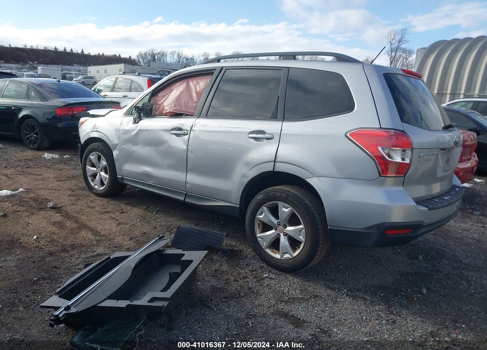 2015 SUBARU FORESTER 2.5I PREMIUM VIN: JF2SJADC4FH468387