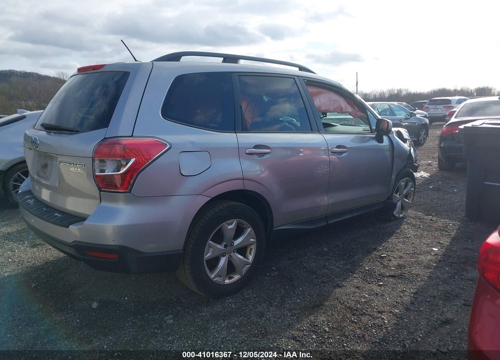 2015 SUBARU FORESTER 2.5I PREMIUM VIN: JF2SJADC4FH468387