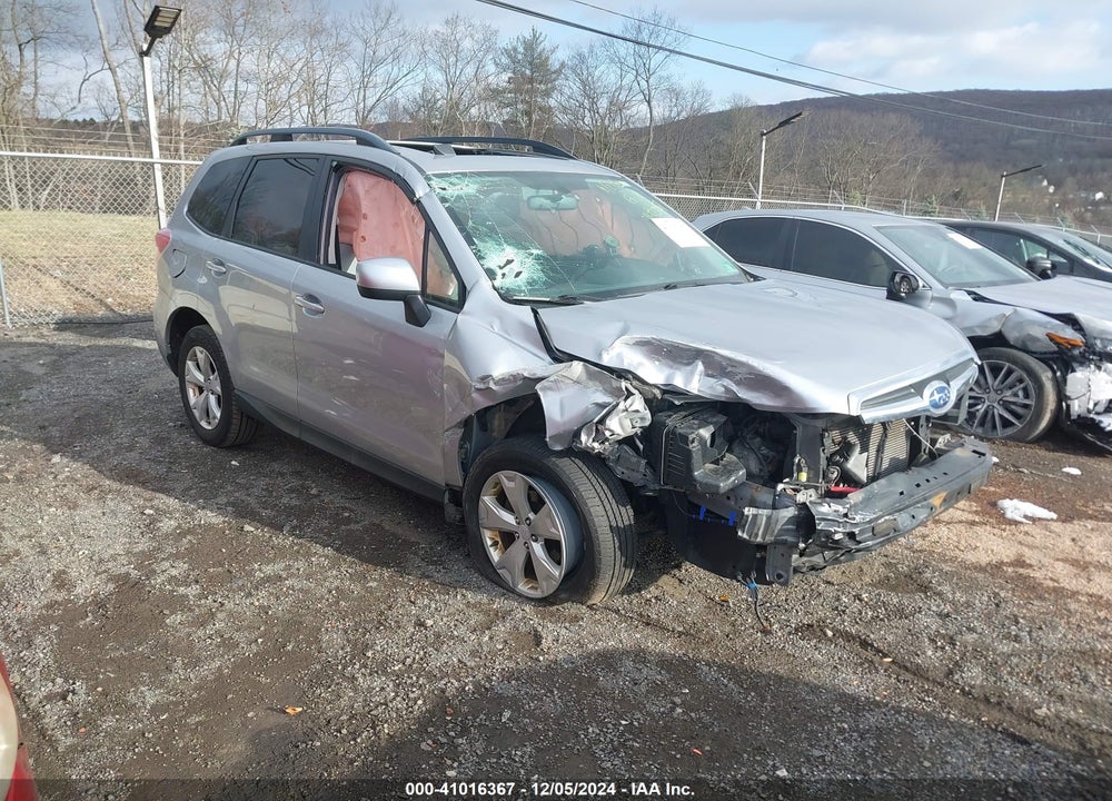 2015 SUBARU FORESTER 2.5I PREMIUM VIN: JF2SJADC4FH468387