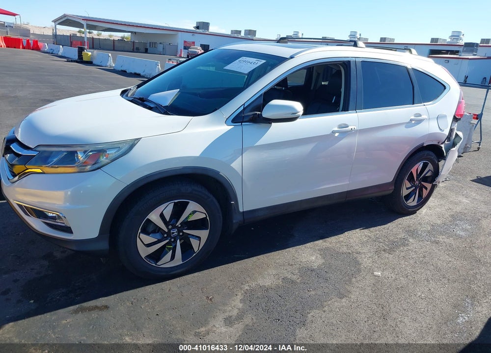 2015 HONDA CR-V TOURING VIN: 5J6RM3H99FL020507