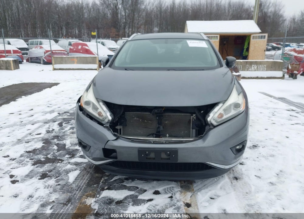 2016 NISSAN MURANO SL VIN: 5N1AZ2MH0GN157459