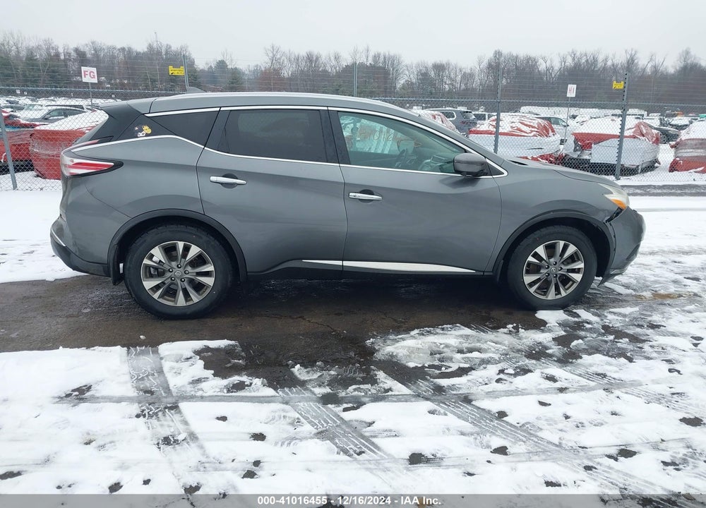 2016 NISSAN MURANO SL VIN: 5N1AZ2MH0GN157459