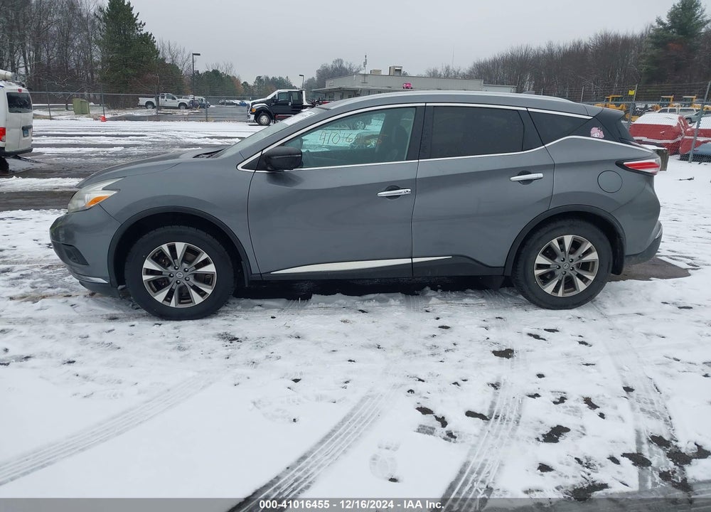 2016 NISSAN MURANO SL VIN: 5N1AZ2MH0GN157459