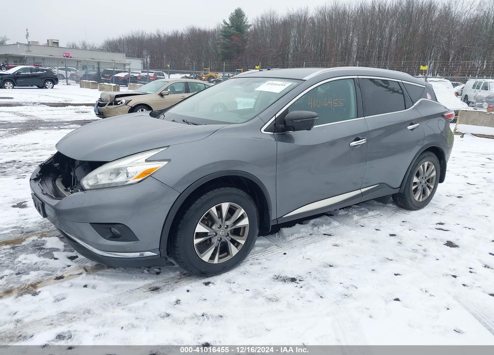 2016 NISSAN MURANO SL VIN: 5N1AZ2MH0GN157459