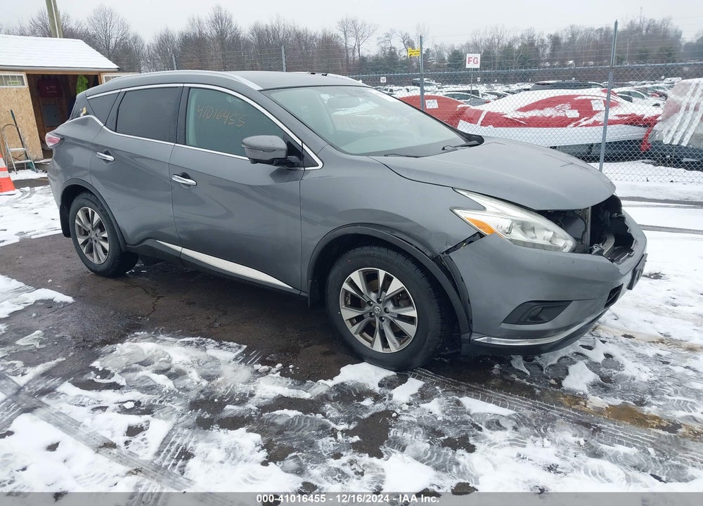 2016 NISSAN MURANO SL VIN: 5N1AZ2MH0GN157459