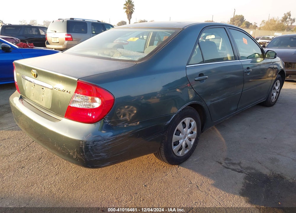 2002 TOYOTA CAMRY LE VIN: JTDBE32K920032281