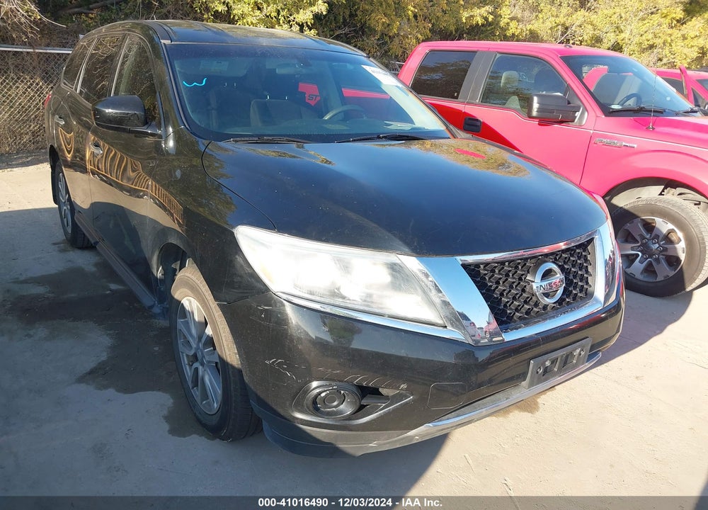2013 NISSAN PATHFINDER S VIN: 5N1AR2MN5DC638577