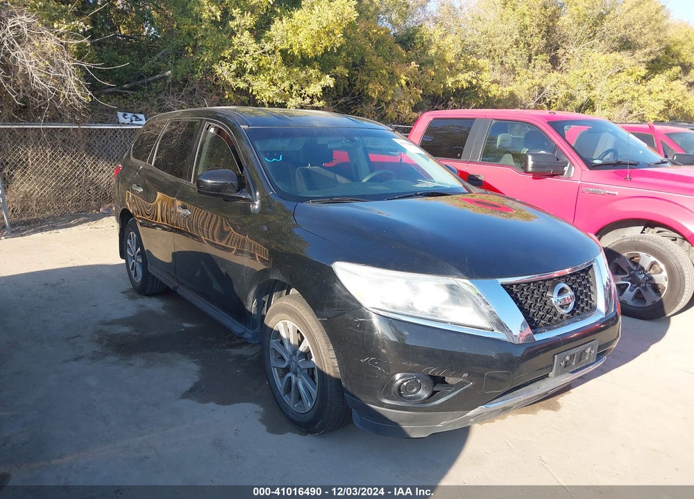 2013 NISSAN PATHFINDER S VIN: 5N1AR2MN5DC638577