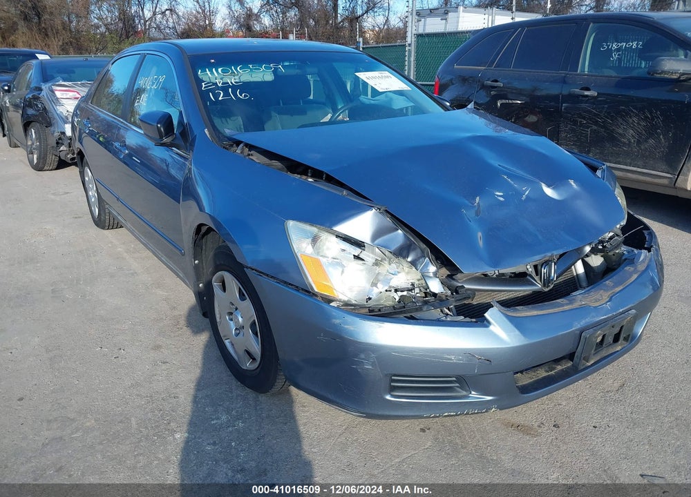 2007 HONDA ACCORD 2.4 LX VIN: 1HGCM56497A042505