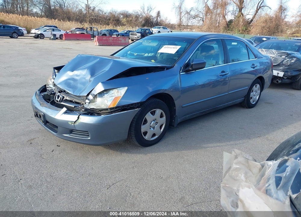 2007 HONDA ACCORD 2.4 LX VIN: 1HGCM56497A042505