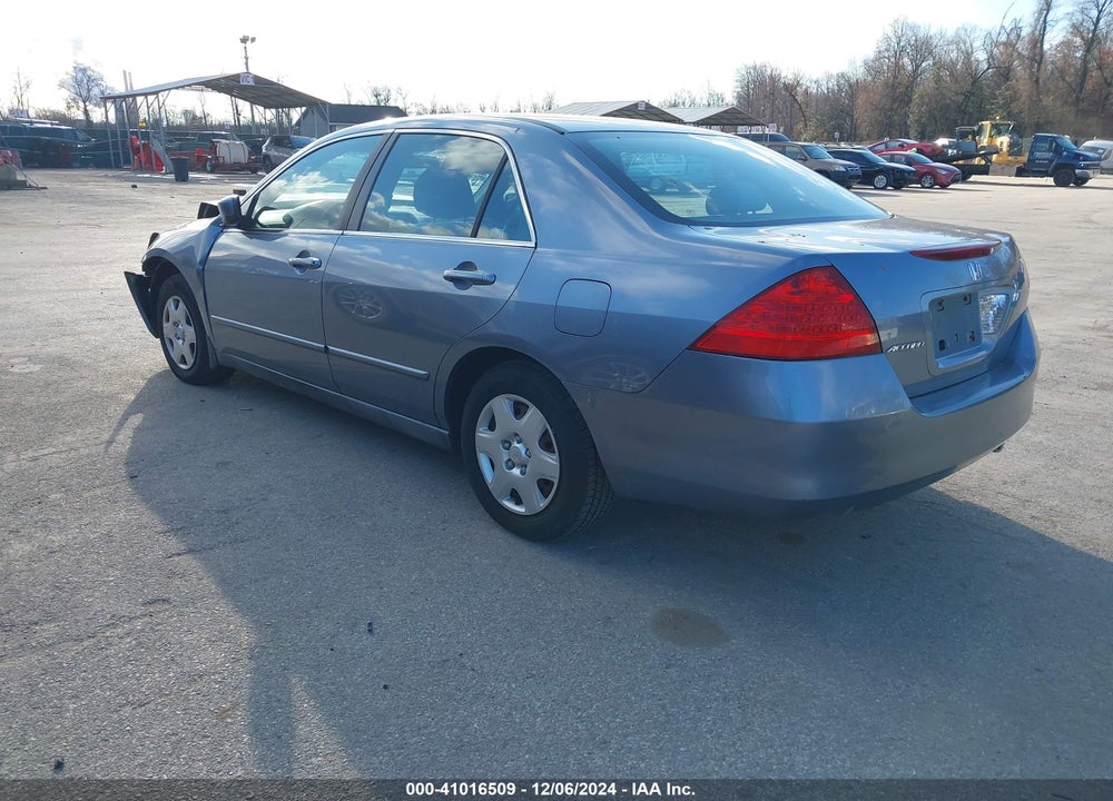 2007 HONDA ACCORD 2.4 LX VIN: 1HGCM56497A042505