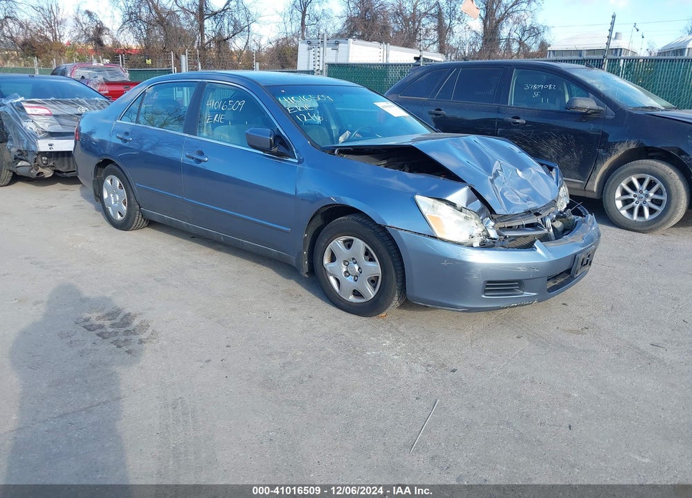 2007 HONDA ACCORD 2.4 LX VIN: 1HGCM56497A042505