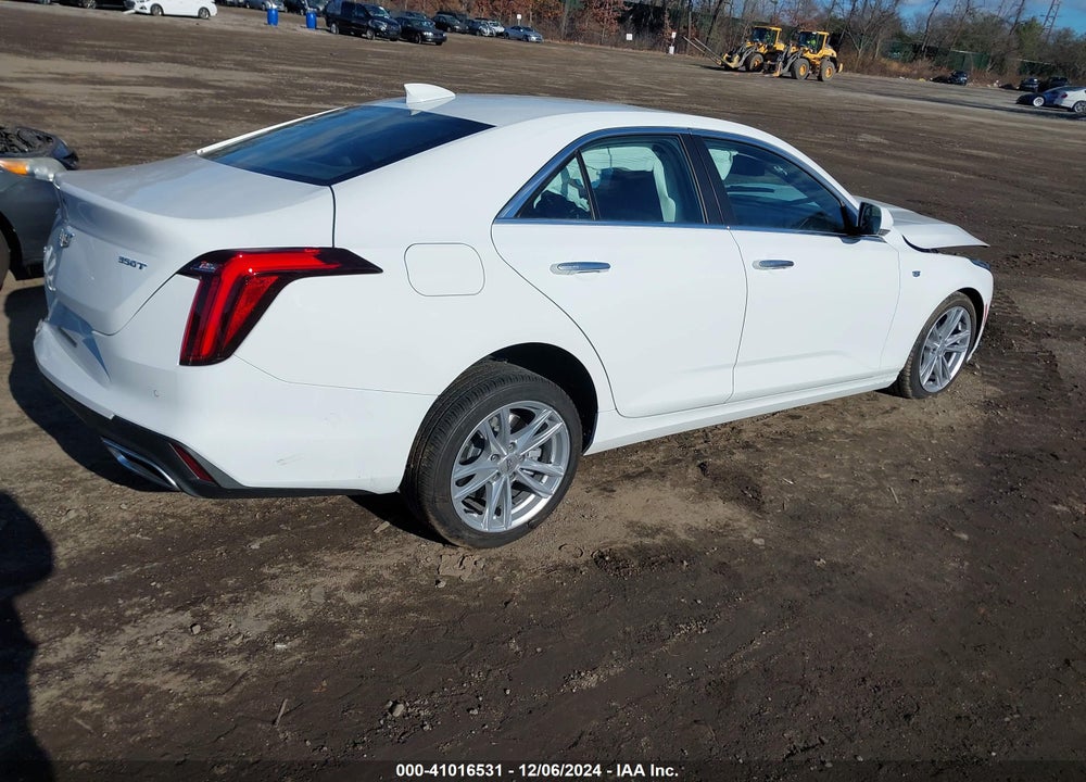 2024 CADILLAC CT4 LUXURY VIN: 1G6DK5RKXR0130039