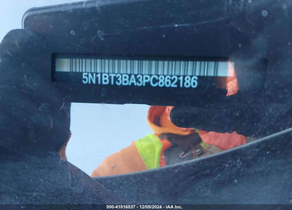 2023 NISSAN ROGUE SV FWD VIN: 5N1BT3BA3PC862186