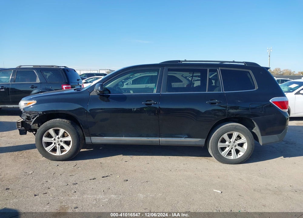 2013 TOYOTA HIGHLANDER VIN: 5TDZA3EH0DS041350