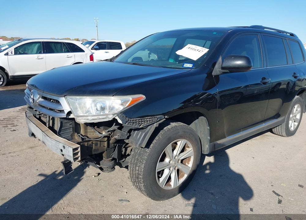 2013 TOYOTA HIGHLANDER VIN: 5TDZA3EH0DS041350
