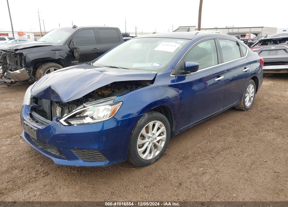 2018 NISSAN SENTRA SV VIN: 3N1AB7AP2JL624506
