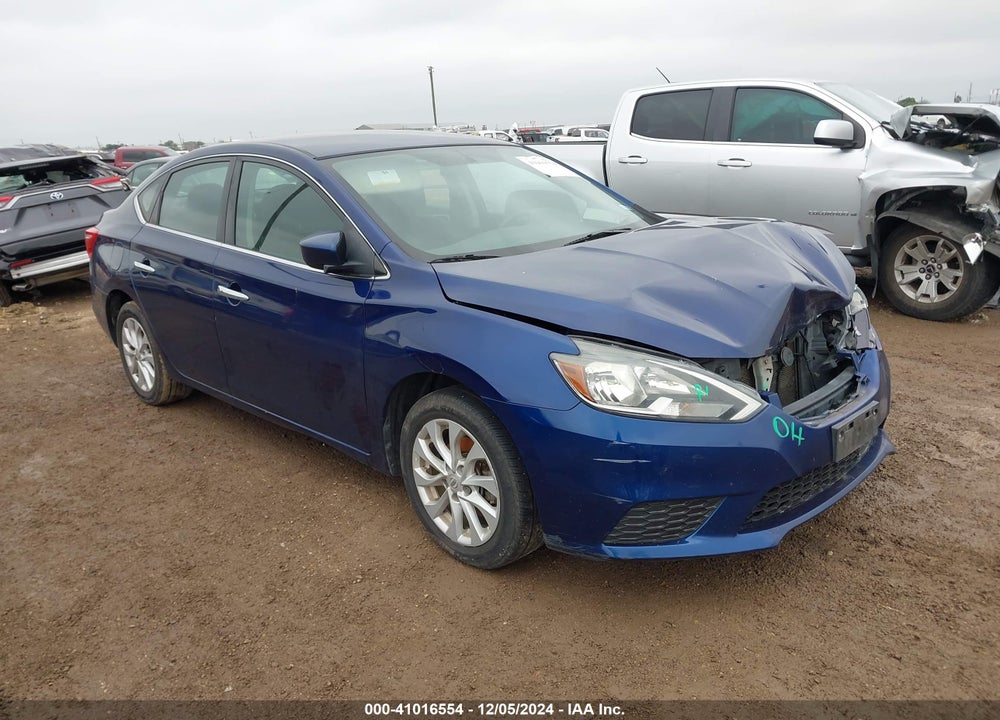 2018 NISSAN SENTRA SV VIN: 3N1AB7AP2JL624506