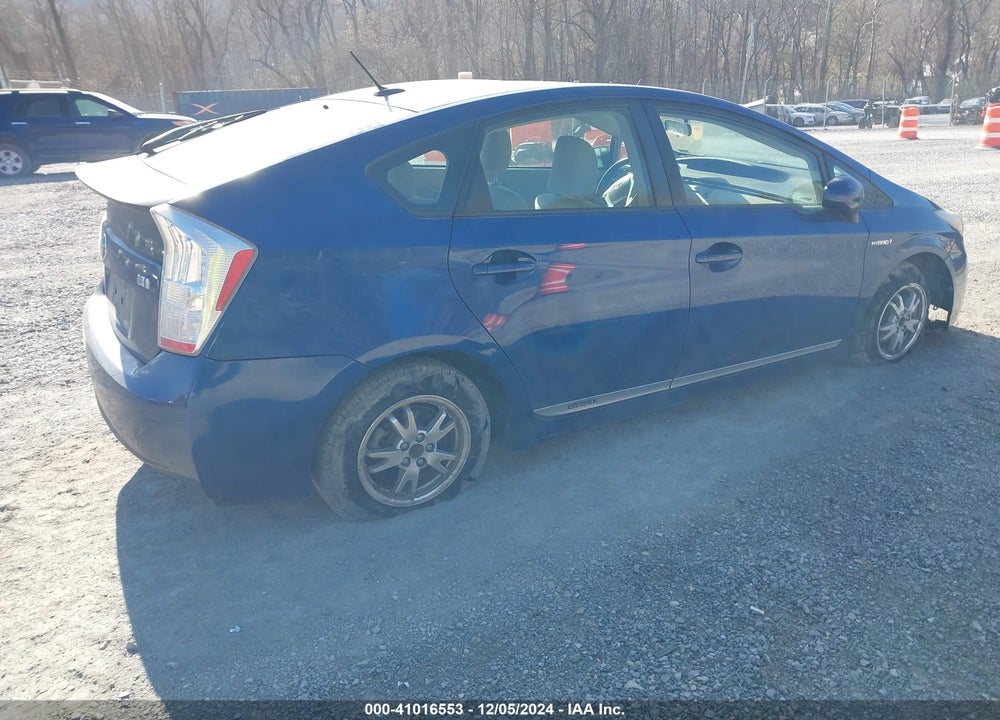 2010 TOYOTA PRIUS II VIN: JTDKN3DU6A0176349