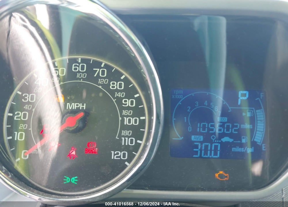 2014 CHEVROLET SPARK 1LT AUTO VIN: KL8CD6S97EC517245