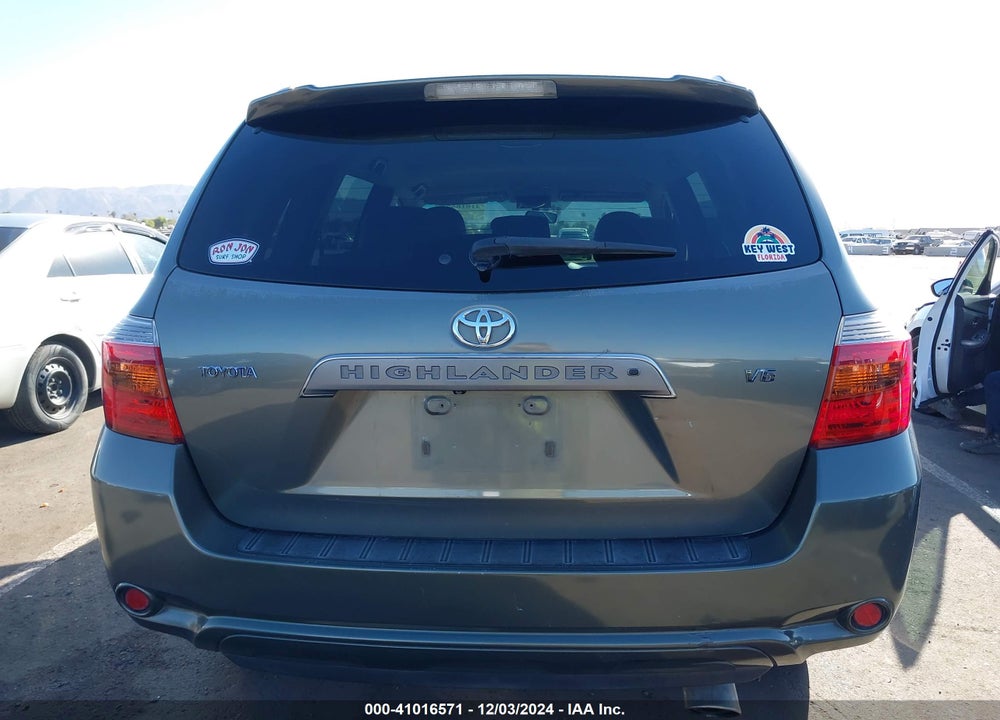 2008 TOYOTA HIGHLANDER SPORT VIN: JTEDS43A482008380